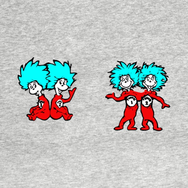 Thing 1 and Thing 2 by JAFARSODIK